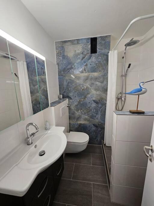 Ferienwohnung Geesteufer Bremerhaven Buitenkant foto